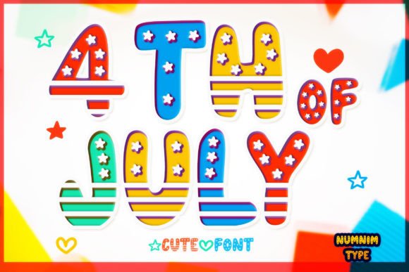 4th of July Font - Featured Image