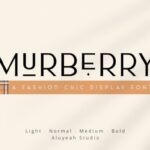 AL Murberry Font - Featured Image