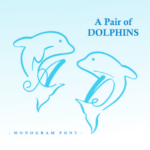 A Pair of Dolpins Font - Featured Image