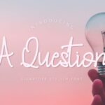 A Question Font - Featured Image