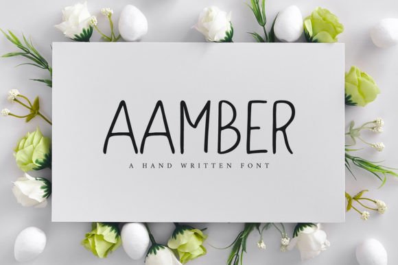 Aamber Font - Featured Image