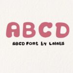 Abcd Font - Featured Image