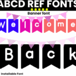 Abcd Ref Banner Font - Featured Image