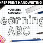 Abcd Ref Outlined Arrows3 Font - Featured Image