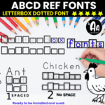 Abcd Ref Shape Boxes  Font - Featured Image