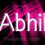 Abhil Font - Featured Image