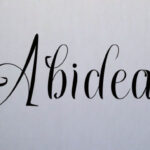 Abidea Font - Featured Image