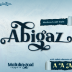 Abigaz Font - Featured Image