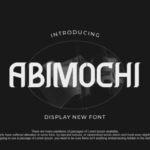 Abimochi Font - Featured Image