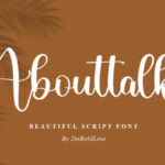 Abouttalk Font - Featured Image