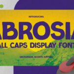 Abrosia Font - Featured Image