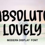 Absolute Lovely Font - Featured Image