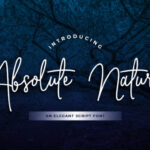 Absolute Nature Font - Featured Image