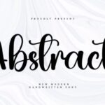 Abstract Font - Featured Image