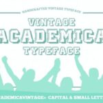 Academica Font - Featured Image