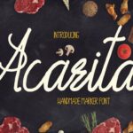 Acarita Font - Featured Image