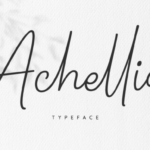 Achellia Font - Featured Image
