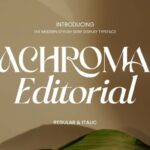 Achroma Editorial Font - Featured Image
