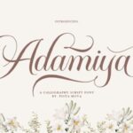 Adamiya Font - Featured Image