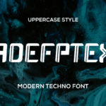 Adefptex Font - Featured Image