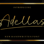 Adellas Font - Featured Image