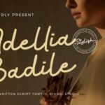 Adellia Badile Font - Featured Image
