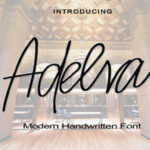 Adelva Font - Featured Image