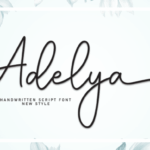 Adelya Font - Featured Image
