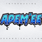 Ademee Font - Featured Image