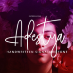 Adestya  Font - Featured Image