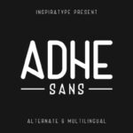 Adhe Family Font - Featured Image