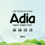 Adia Font - Featured Image