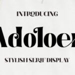 Adoloen Font - Featured Image
