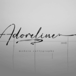 Adoreline Font - Featured Image