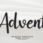 Advent Font - Featured Image