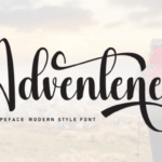 Adventener Font - Featured Image
