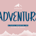 Adventure Font - Featured Image