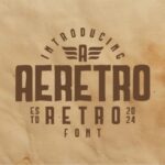 Aeretro Font - Featured Image