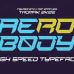 Aerobody Font - Featured Image