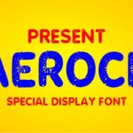 Aerock Font - Featured Image