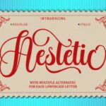 Aestetic Font - Featured Image
