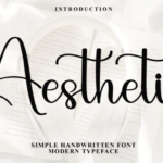 Aesthetic Font - Featured Image