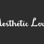 Aesthetic Love Font - Featured Image
