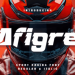 Afigre Racing Font - Featured Image