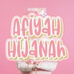 Afiyah Hijanah Font - Featured Image