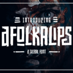 Afolkalips Font - Featured Image