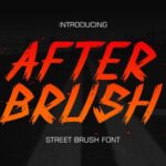 After Brush Font - Featured Image