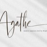 Agathe Font - Featured Image