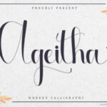 Ageitha Font - Featured Image