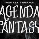 Agenda Fantasy Font - Featured Image